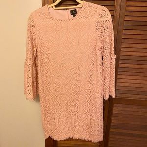 Light pink, bell sleeve. Size small